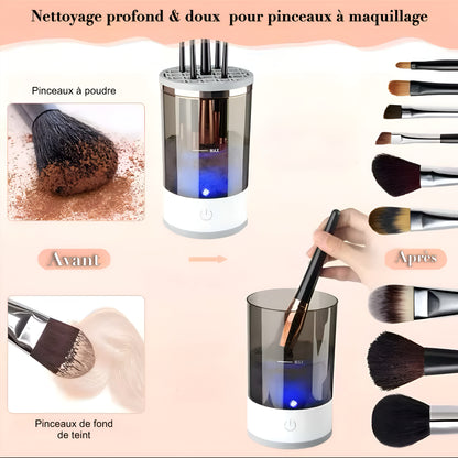 Nettoyeur automatique de pinceaux à maquillage - Slayens